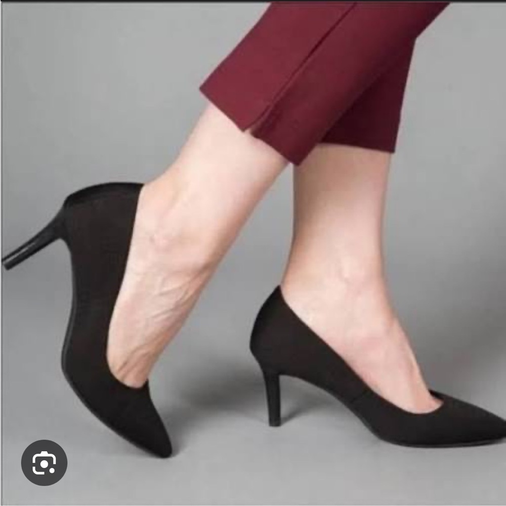 Betabrand Mile Marker Black Heels